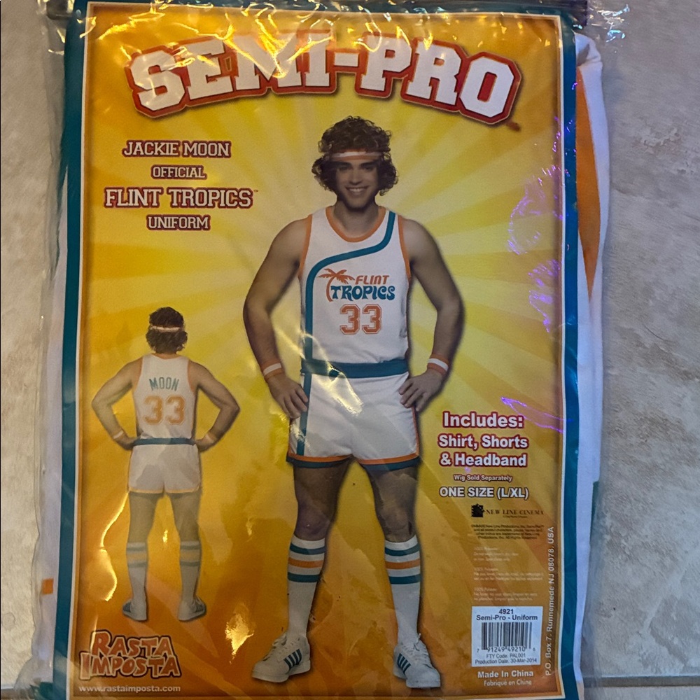 Rasta Imposta Semi-Pro Flint Tropics Costume